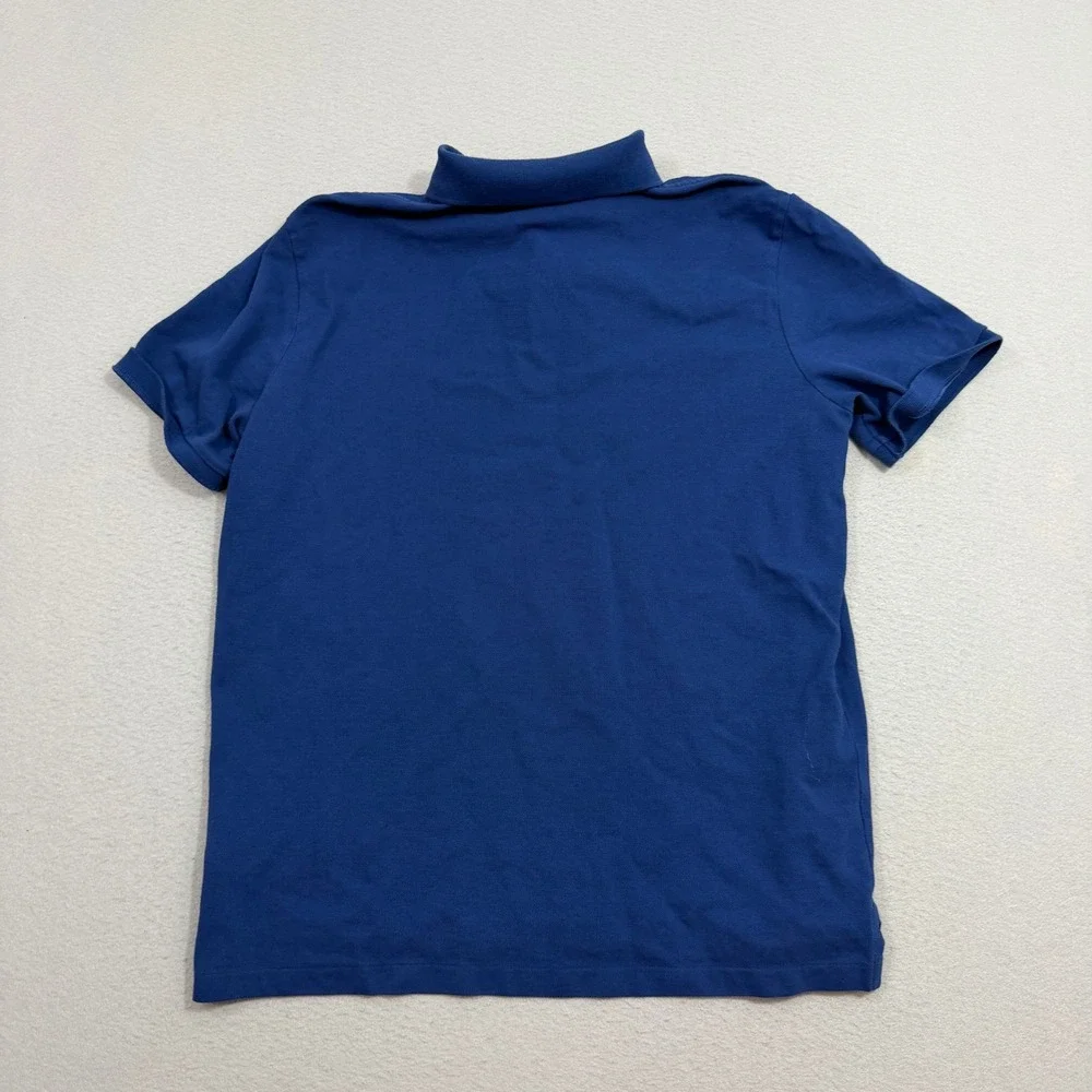 Polo Ralph Lauren Polo Shirt Men's Large Blue Classic Fit Short Sleeve Pique